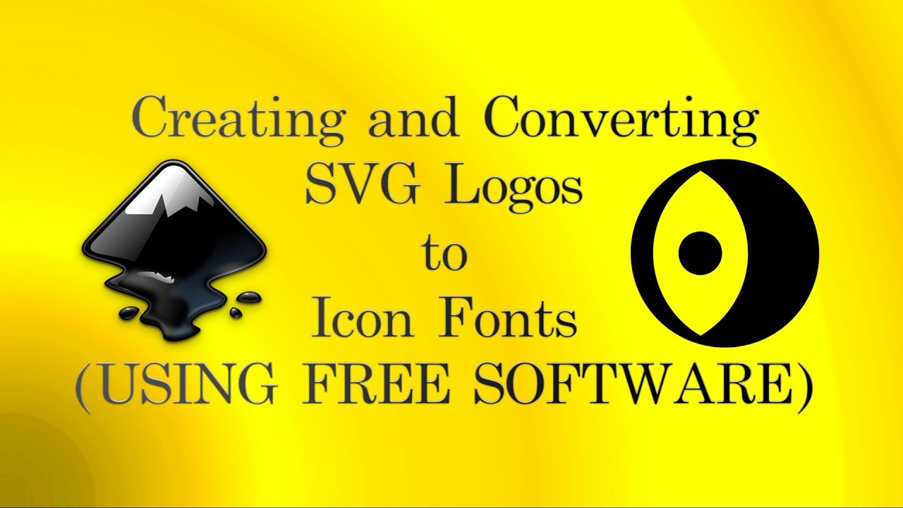 How To Create Logos, Convert To Icon Fonts 1280x720 How To Create Logos, Convert To Icon Fonts