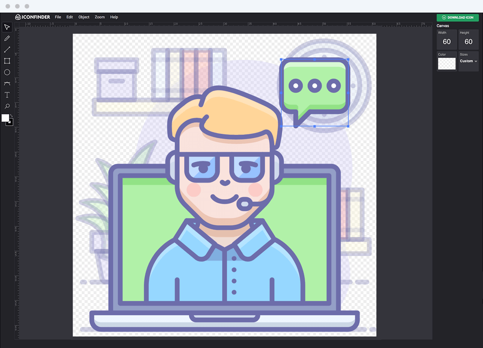 Iconfinder Icon Editor 960x692 Iconfinder Icon Editor
