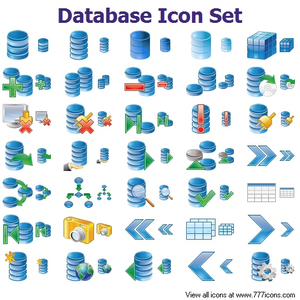 300x300 Database Icon Set Free Images