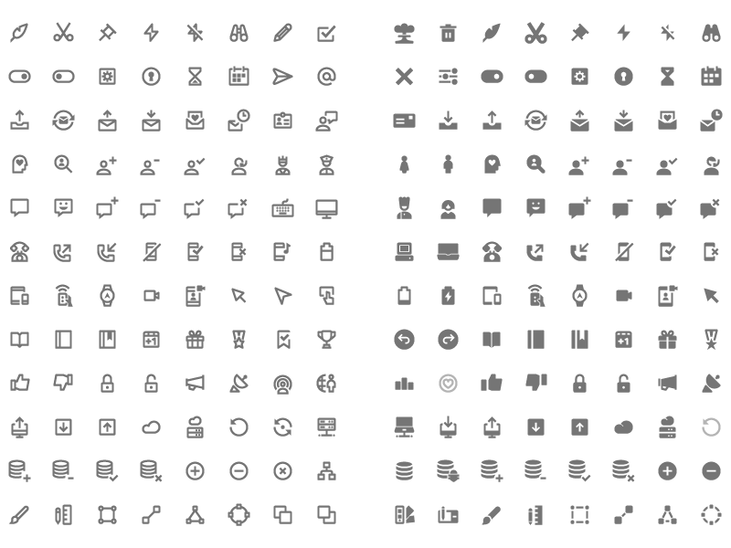800x600 Nova, Free Design Material Icons