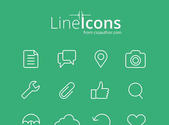 580x430 Free, Flat And Gorgeous Icon Sets For The Modern Designer