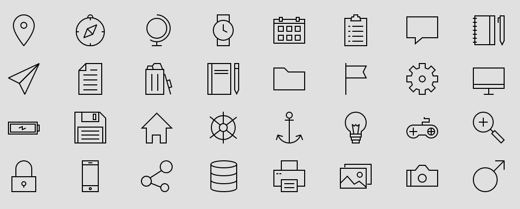 1048x421 Icon Fonts List Of Beautiful Free Icon Fonts