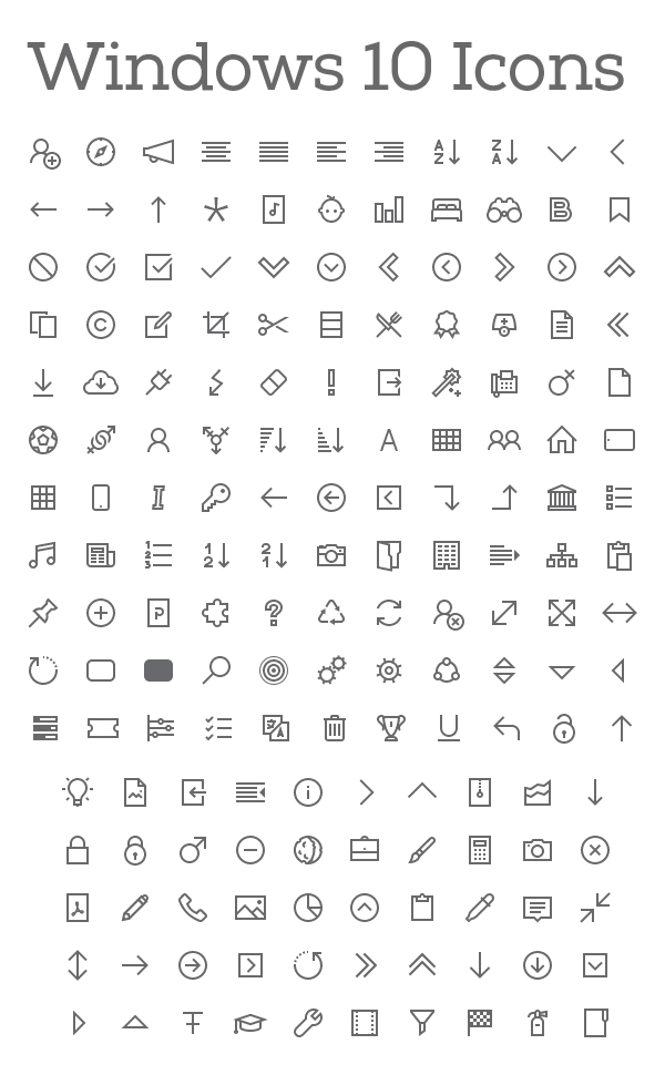 600x970 Windows Icons