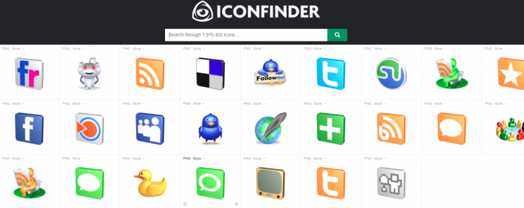 746x296 Free Icons Download Sites