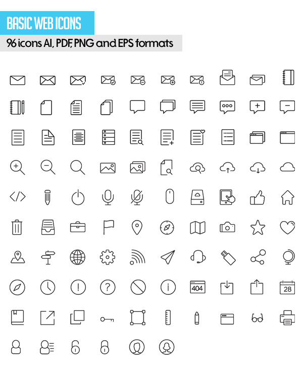 600x737 Free Icon Sets For Commercial Use
