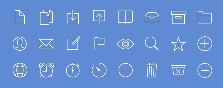 760x300 Free And Minimal Stroke Styled Icon Sets For Commercial Use Codestag