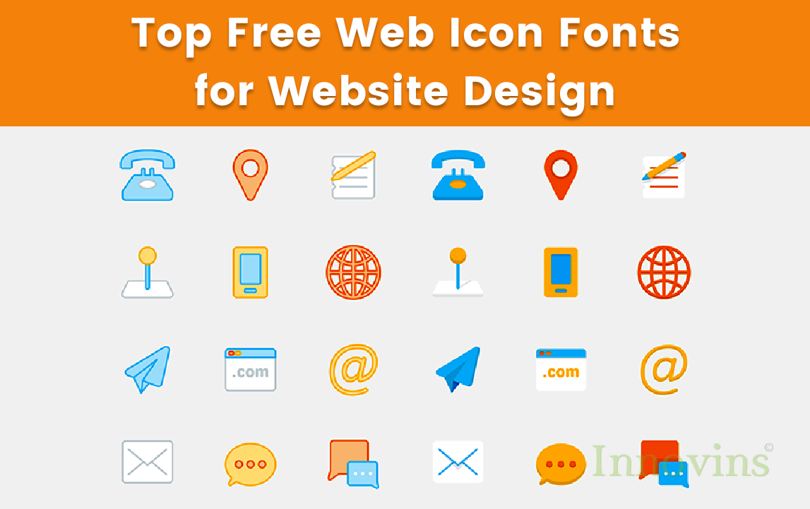 1147x721 Top Free Web Icon Fonts For Website Designing