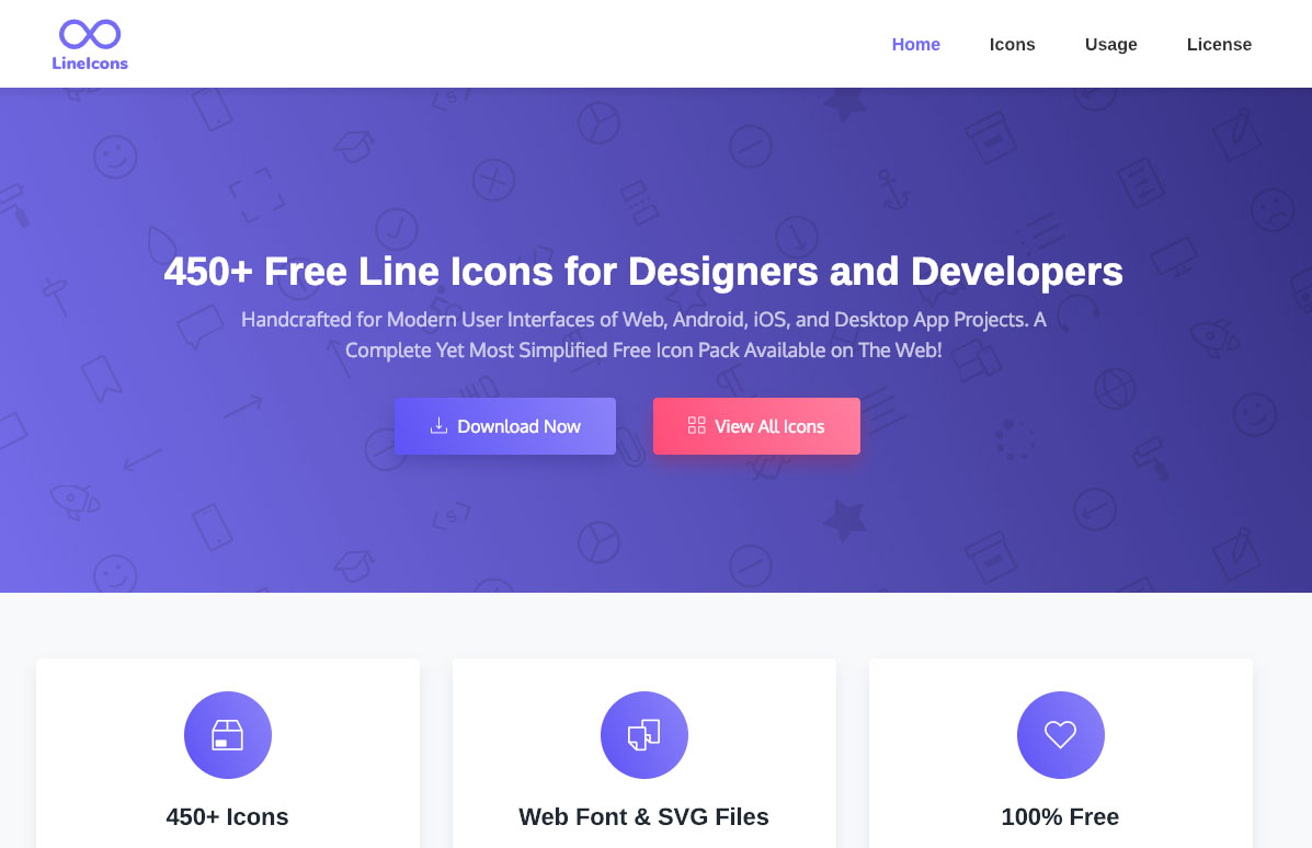 1197x774 Welcome To Lineicons