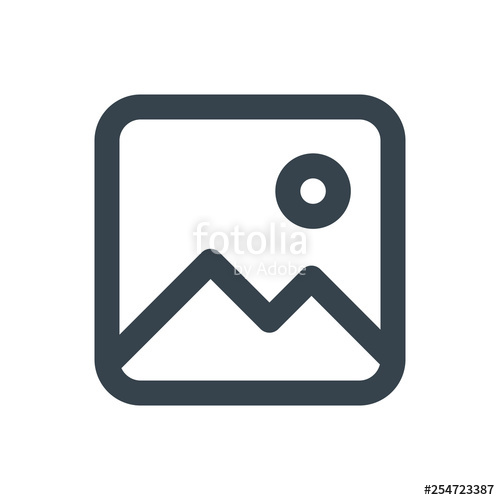 500x500 Photo Icon Gallery Attachment Sign Stock Image And Royalty Free