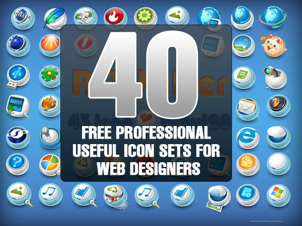 Free Professional Useful Icon Sets For Web Designers 600x450 Free Professional Useful Icon Sets For Web Designers