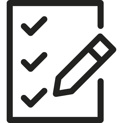 512x512 Check List And Pencil Icons Free Download