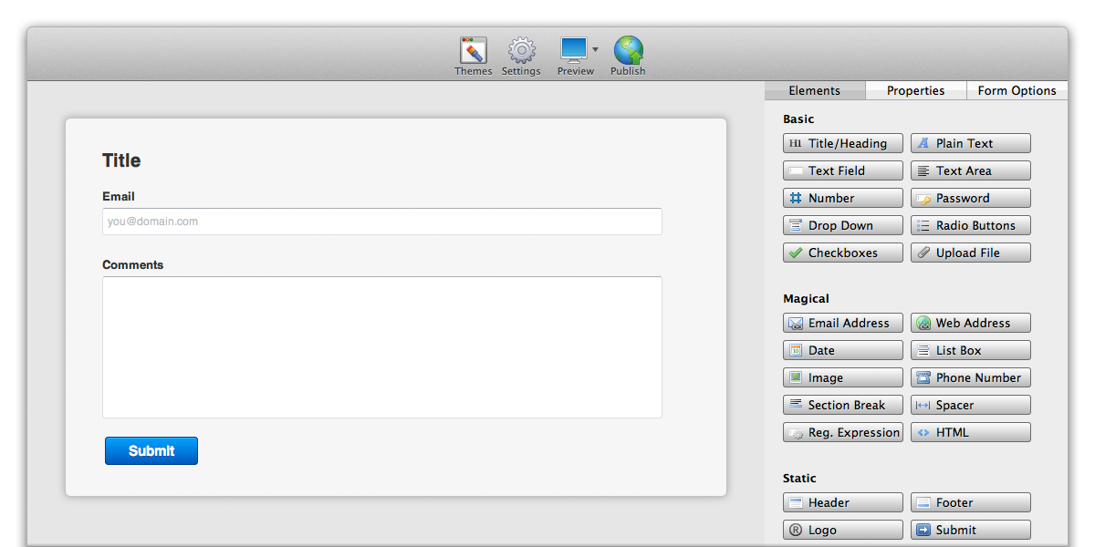 1200x600 Web Form Builder For Os X Coffeecup Software