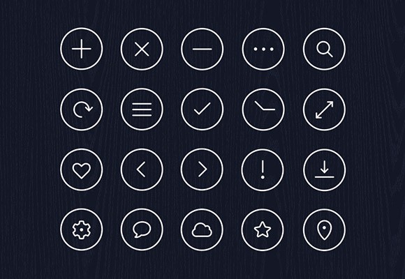 580x400 Free Icon Pack