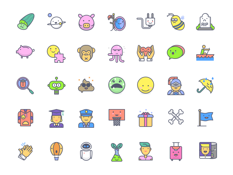 800x600 Emojious Free Icon Set Sketch Freebie