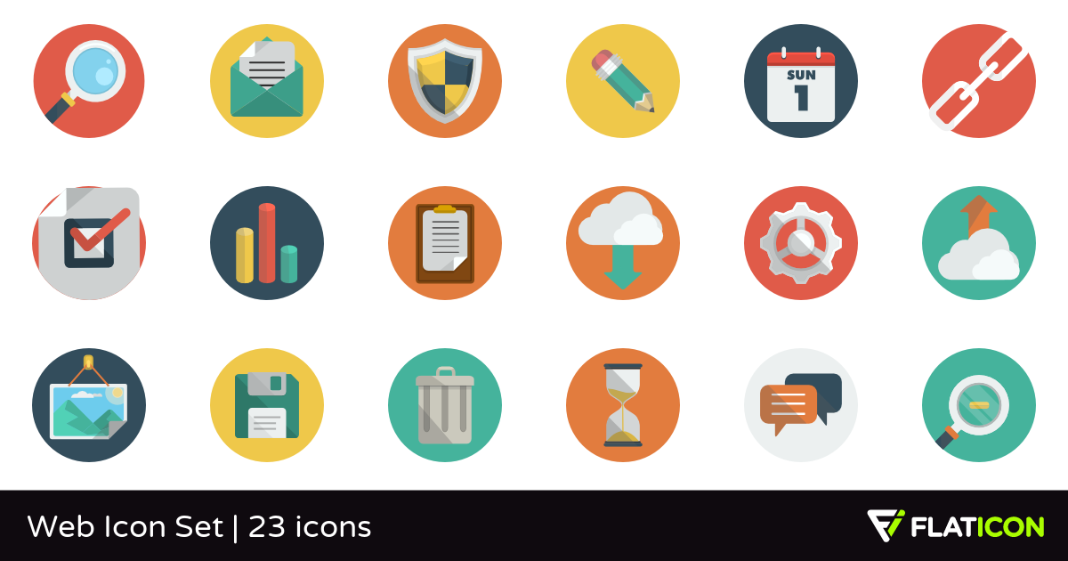 1200x630 Web Icon Set Free Icons