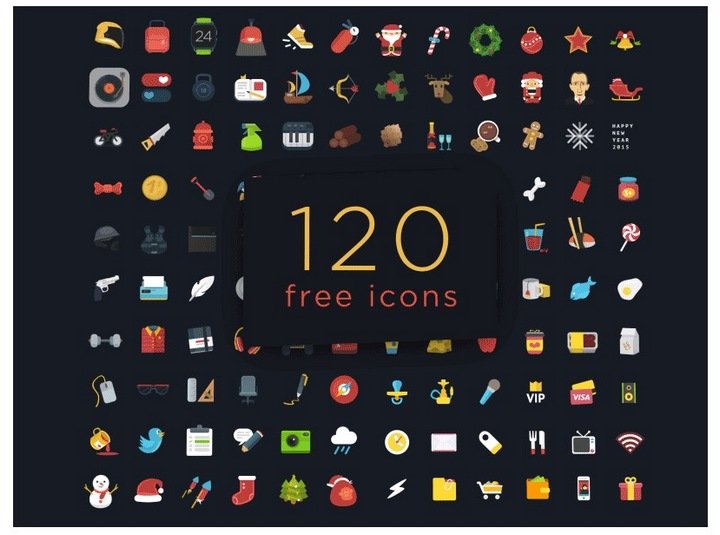 720x535 Free Stunning Web Icons Sets To Enhance Your Web Design