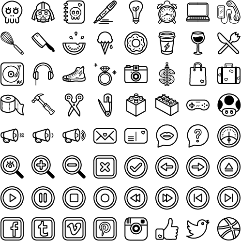 Free Fun And Quirky Icon Set 498x498 Free Fun And Quirky Icon Set