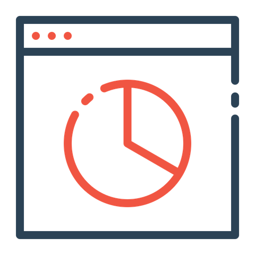 Web, Seo, Window, Internet, Site, Browser, Website, Piechart 512x512 Web, Seo, Window, Internet, Site, Browser, Website, Piechart