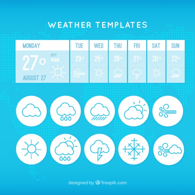626x626 Weather App Template With Icons Free Icon Packs Ui Download