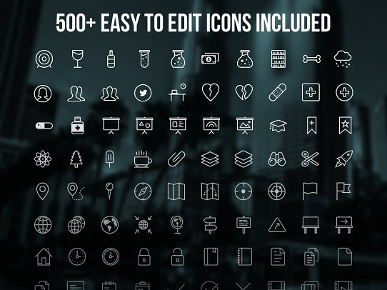 542x406 Free Presentation Icon Sets You Need To Download Today
