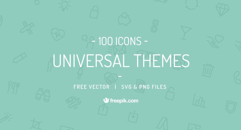 Freebie Universal Themes Vector Icon Set 800x432 Freebie Universal Themes Vector Icon Set