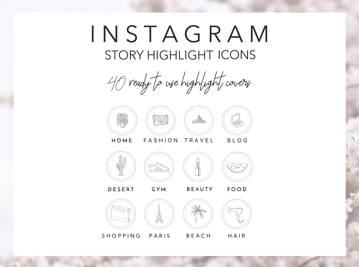 Instagram Story Highlights Icons Set Of Hand Drawn 1200x894 Instagram Story Highlights Icons Set Of Hand Drawn
