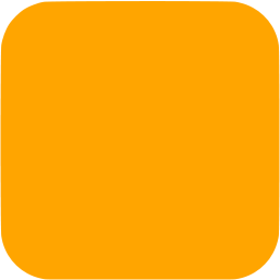 256x256 Orange Square Ios App Icon