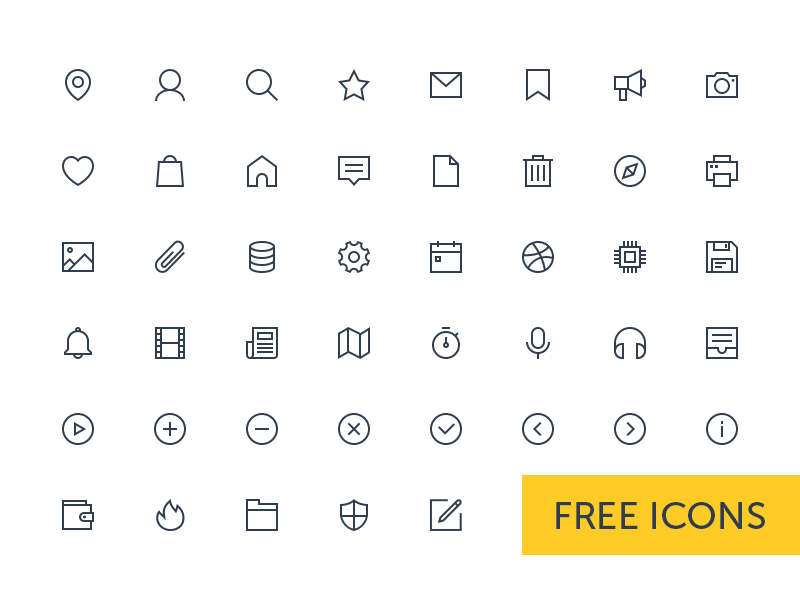 800x600 Deeziner Free Line Icons Format