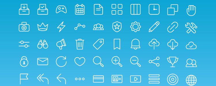 750x300 Top Free Icon Sets For Web Designers