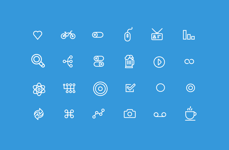 Free Line Icon Set