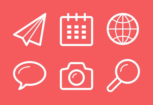 588x406 Linecons Free Vector Icons Pack Icons