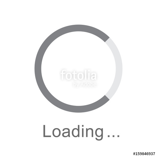 500x500 Loading Icon Stock Image And Royalty Free Vector On Fotolia