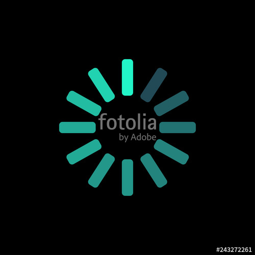 500x500 Neon Loading Icon Load Load Icon Neon Loading Icon On Black