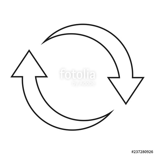 500x500 Sync Loading Icon Stock Image And Royalty Free Vector