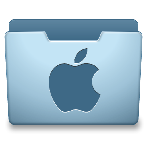 512x512 Ocean Blue Mac Icon