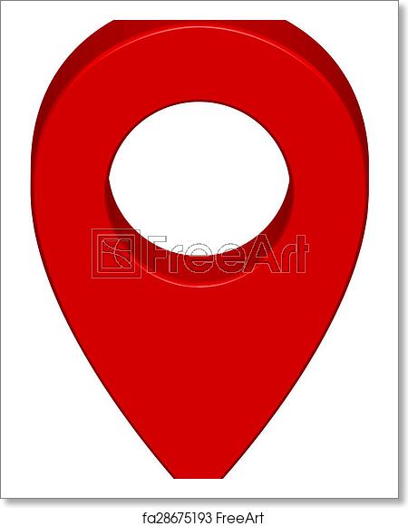 450x580 Free Art Print Of Pin Map Icon Pin Map Marker Pointer Icon