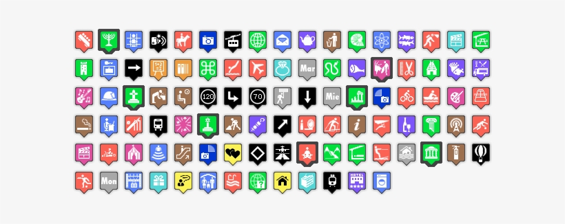 820x326 Google Map Icons Png Free