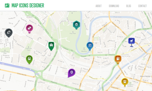 500x301 The Very Best Free Map Icon Sets Mango