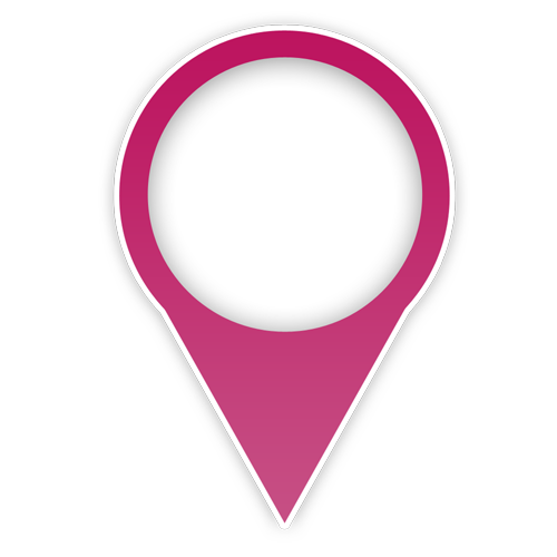 500x500 Free Map Marker Icon Pink