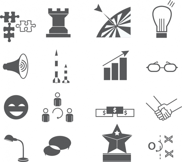 600x533 Marketing Icons Free Vector In Adobe Illustrator