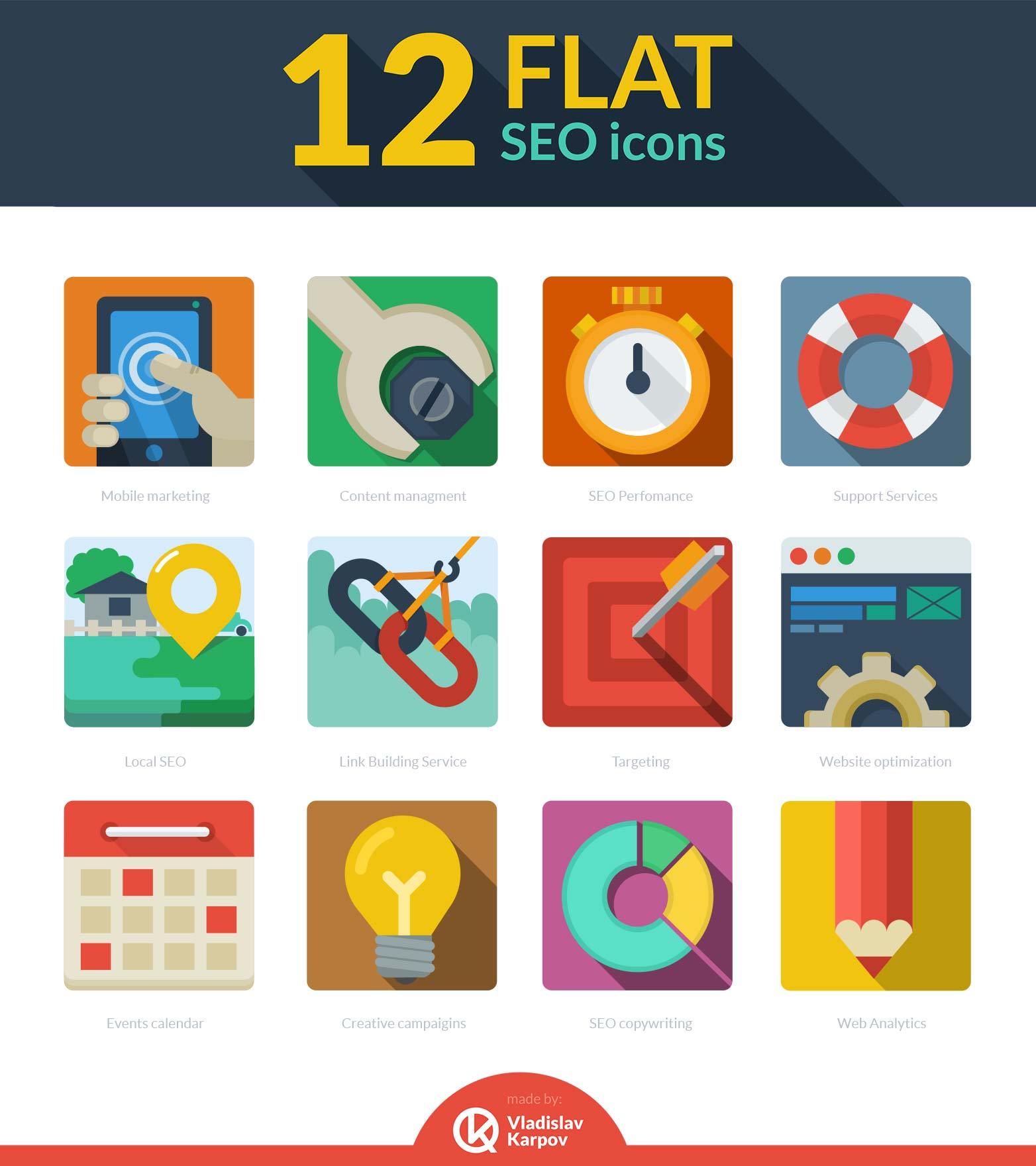 1564x1760 Best Free Seo Online Marketing Icon Sets