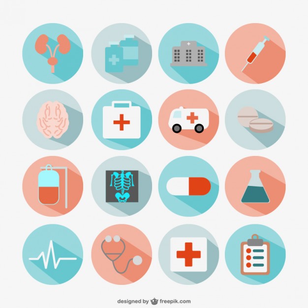 Flat Round Medical Icons Set Vector Free Download 626x626 Flat Round Medical Icons Set Vector Free Download