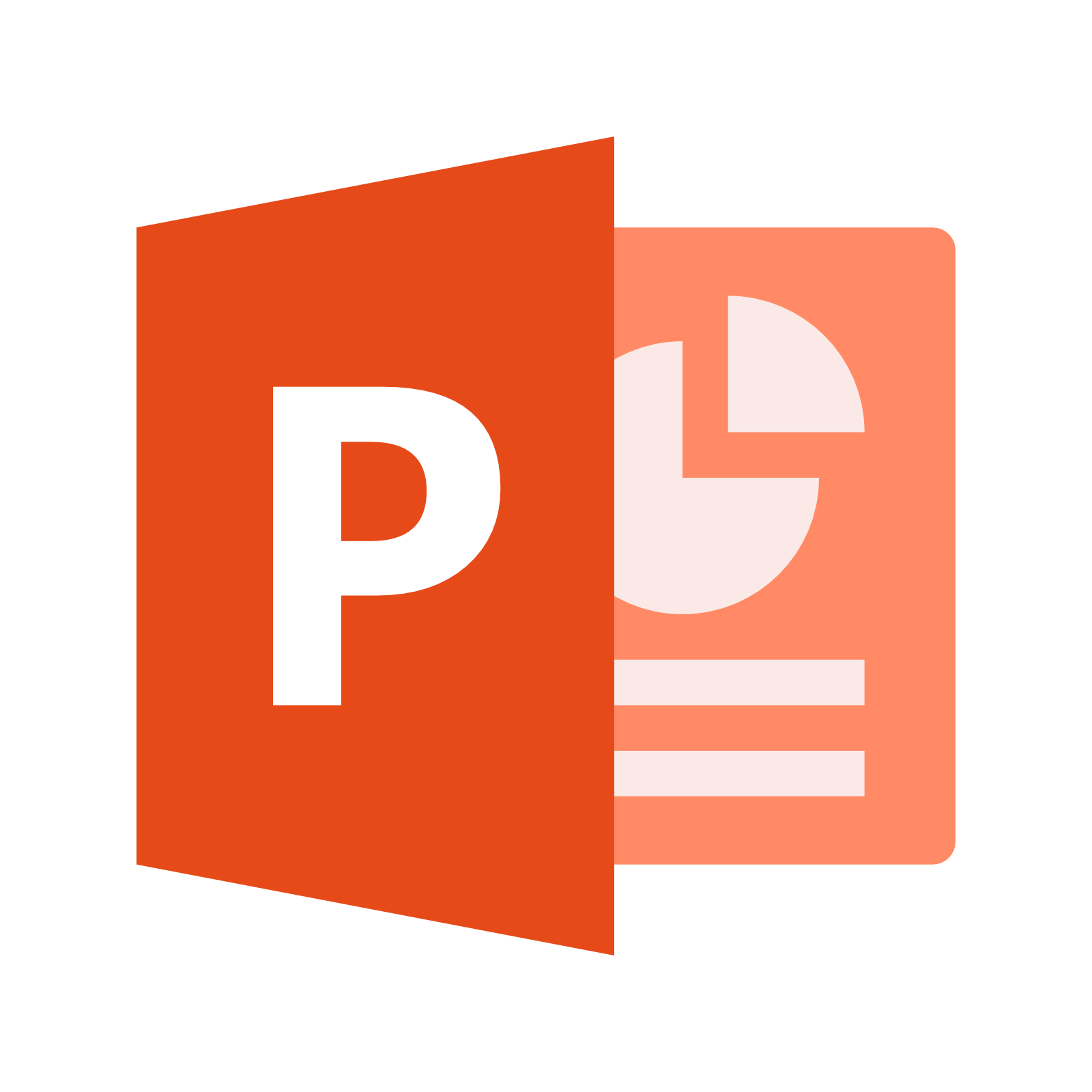 1600x1600 Microsoft Powerpoint Document Icon