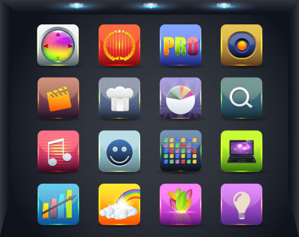 Creative Mobile Application Icon Set Free Vector In Adobe 600x476 Creative Mobile Application Icon Set Free Vector In Adobe