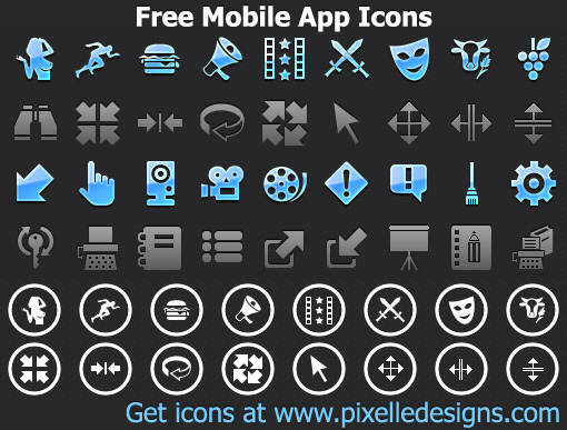 Free Mobile App Icons 510x387 Free Mobile App Icons