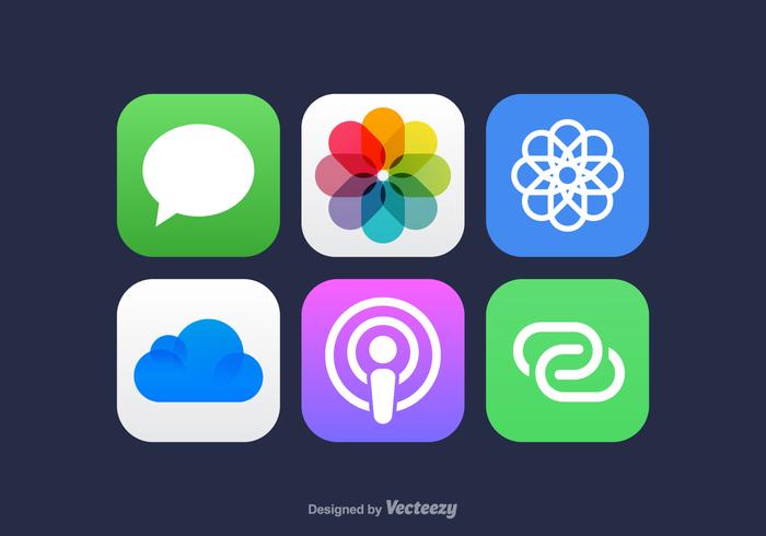 Vector Mobile App Icons 700x490 Vector Mobile App Icons