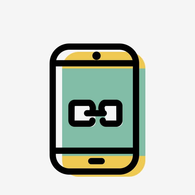 640x640 Cartoon Mobile Phone Icon Free Illustration, Mobile Phone, Cartoon