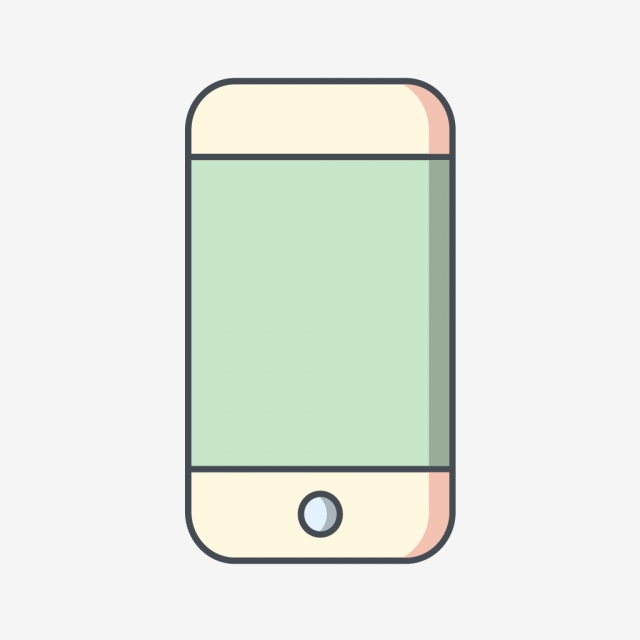 640x640 Phone Cell Vector Icon, Cell Icon, Mobile Icon, Phone Icon Png