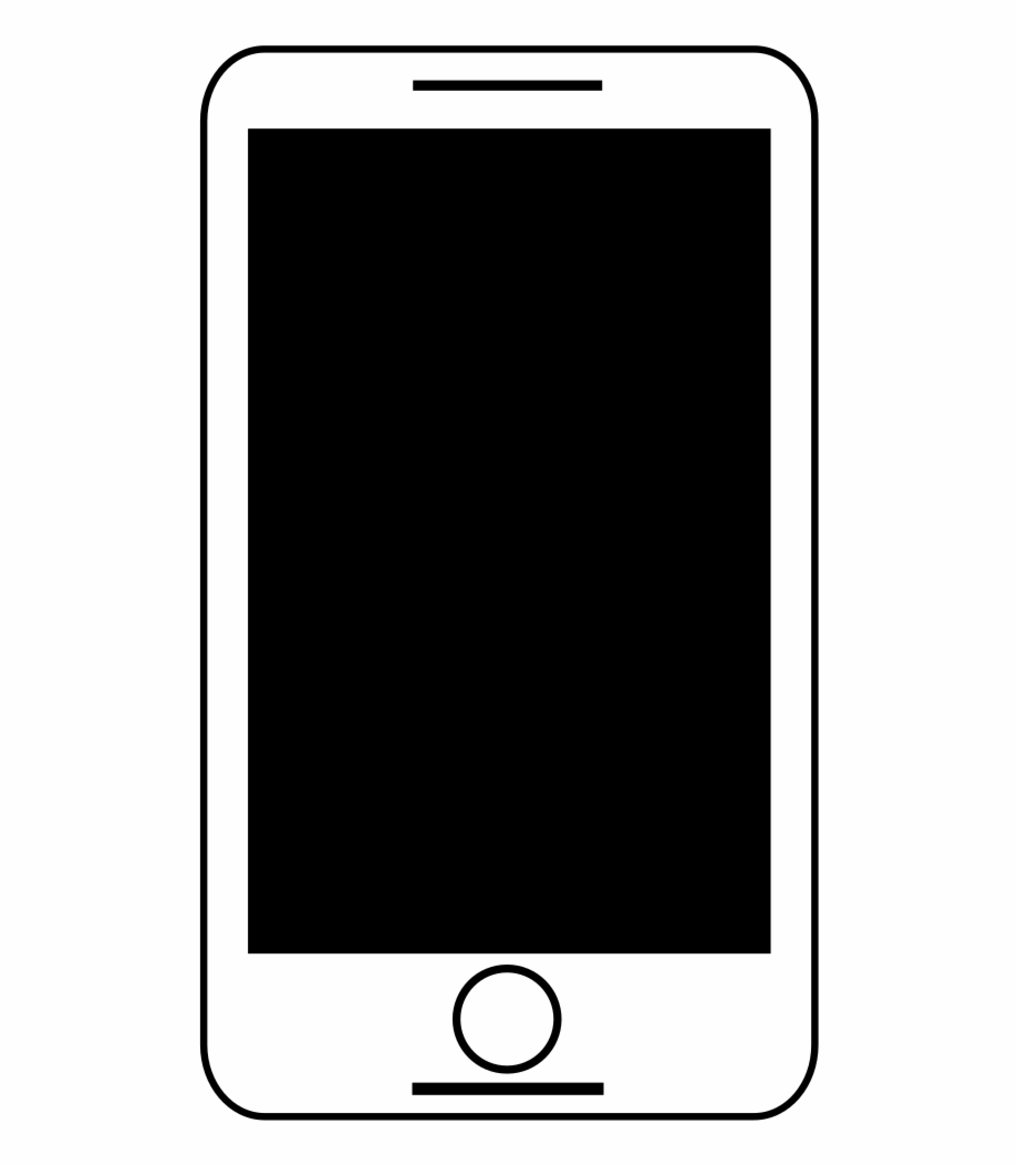 920x1052 Clipart Phone Mobile Icon