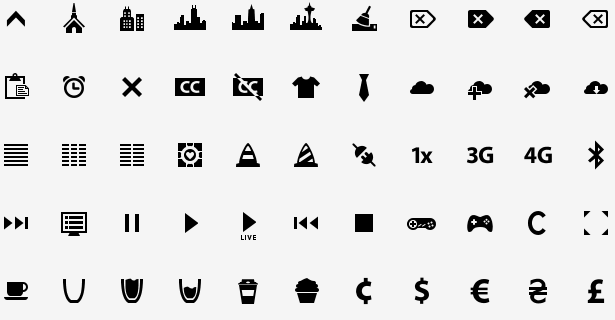 615x320 Modern Ui Icons